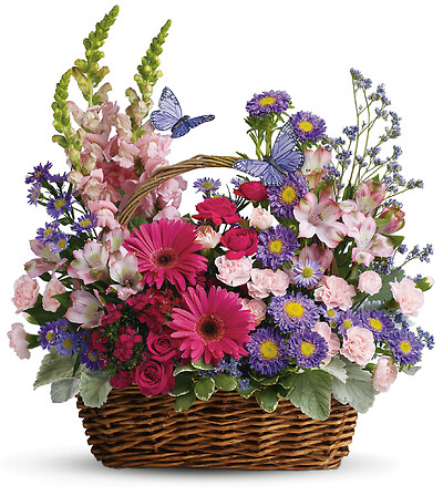 Country Basket Blooms